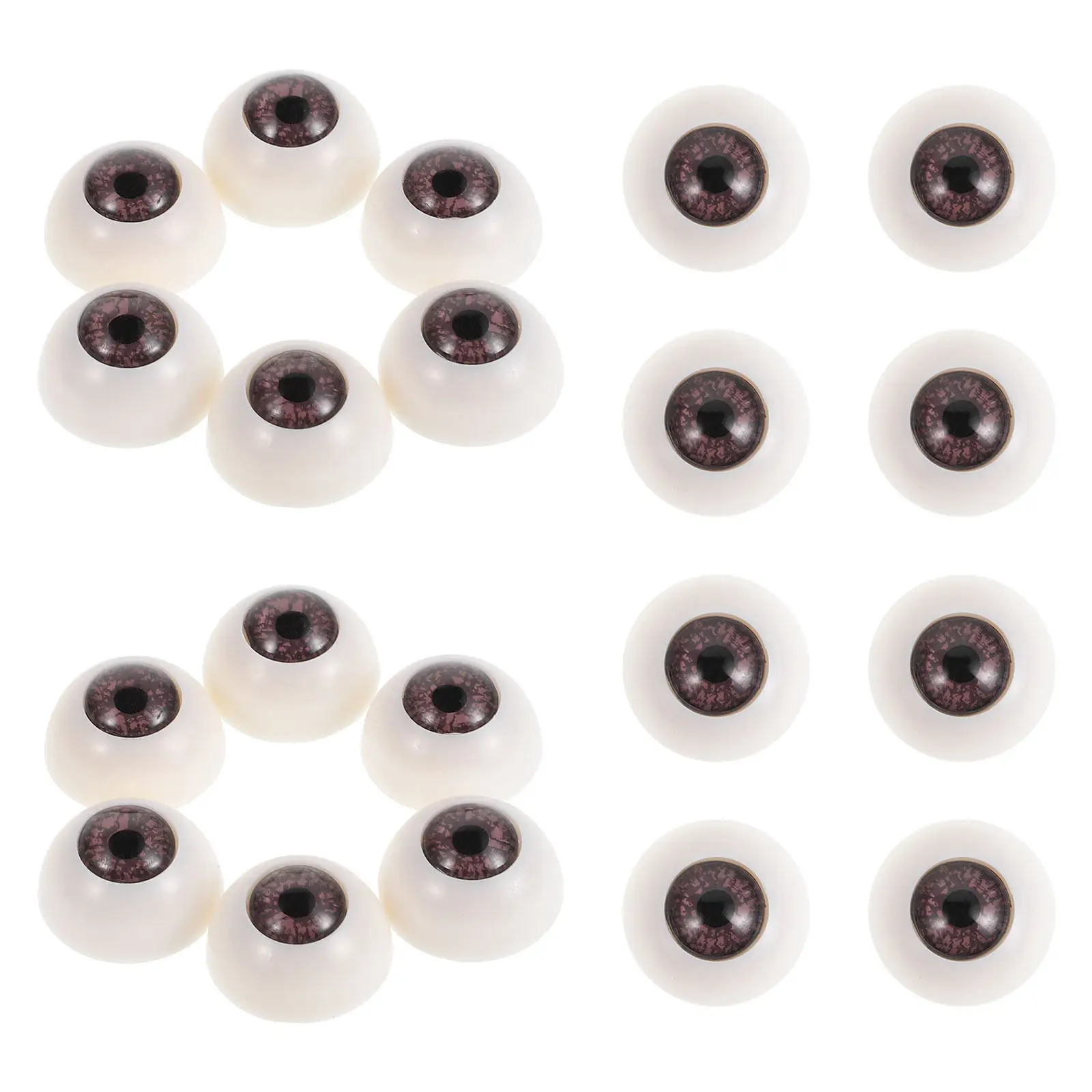 10Pair Round Plastic Eyes Realistic Half Ball Fake Eyeballs for Handmade Stuffed Animals Craft Repair Accessories
10Pair Round Plastic Eyes Realistic Half Ball Fake Eyeballs for Handmade Stuffed Animals Craft Repair Accessories
