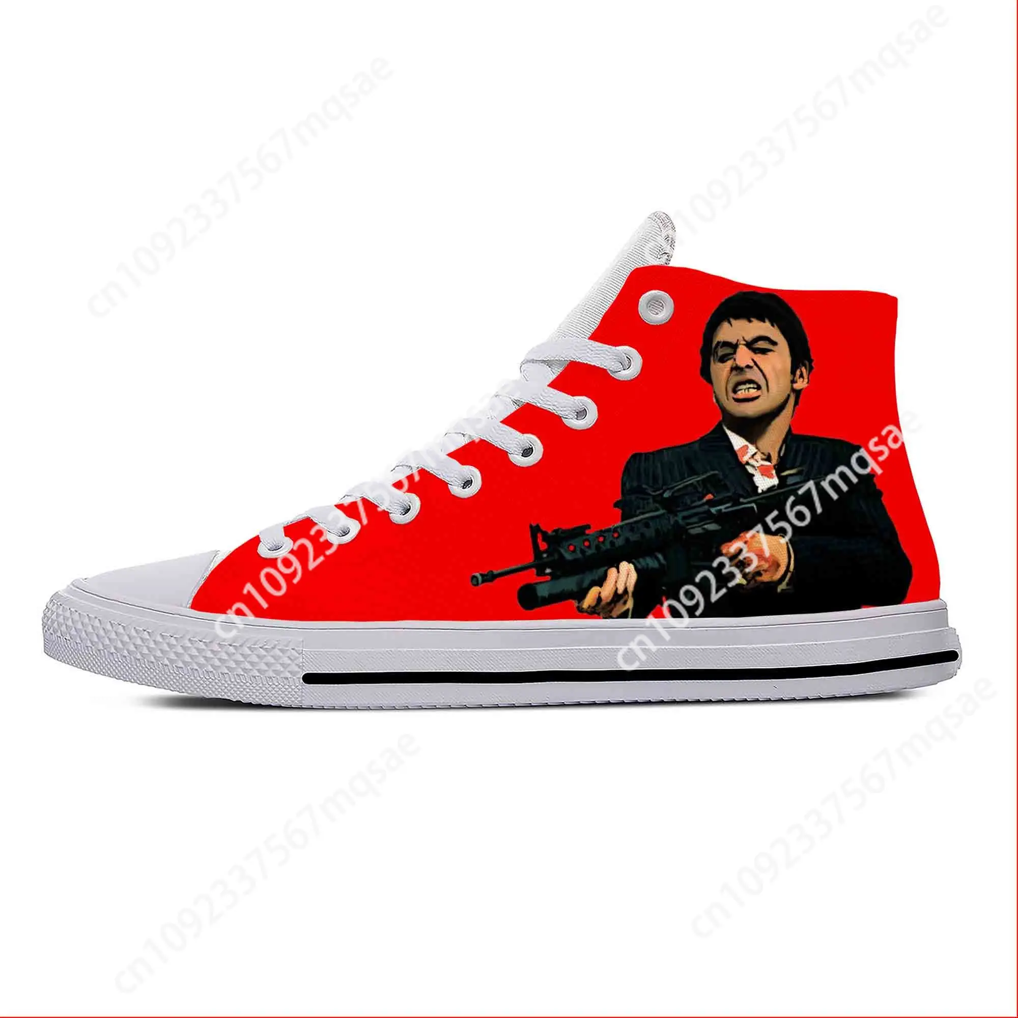 Scarface Tony Montana Movie Anime Cartoon Fashion Casual Cloth Shoes High Top Lightweight Breathable 3D Print Men Women Sneakers
Scarface Tony Montana Movie Anime Cartoon Fashion Casual Cloth Shoes High Top Lightweight Breathable 3D Print Men Women Sneakers