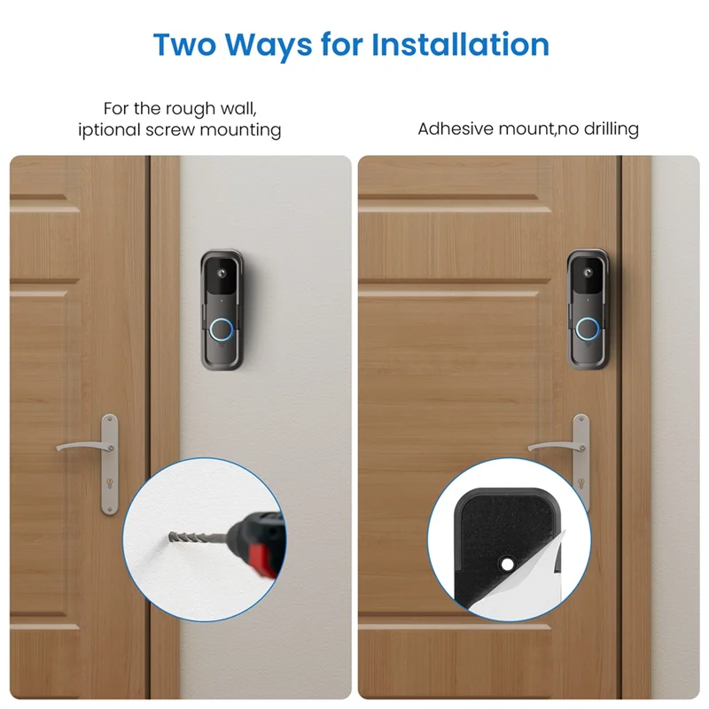 BHTS-крепление дверного звонка, клейкое крепление дверного звонка без сверла, держатель кронштейна для мигающего видео дверного звонка, датчик движения дверного звонка без блока
BHTS-крепление дверного звонка, клейкое крепление дверного звонка без сверла, держатель кронштейна для мигающего видео дверного звонка, датчик движения дверного звонка без блока