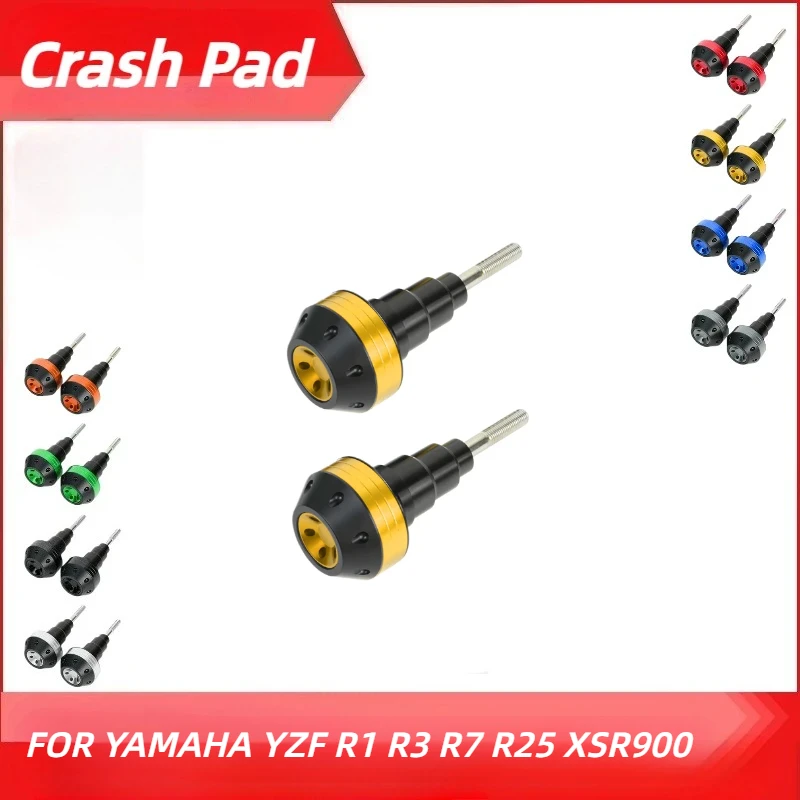 Frame Sliders Crash Pad Protector For YAMAHA YZF R1 R3 R7 R25 XSR900 Motorcycle Accessories Engine Pad Falling Protection