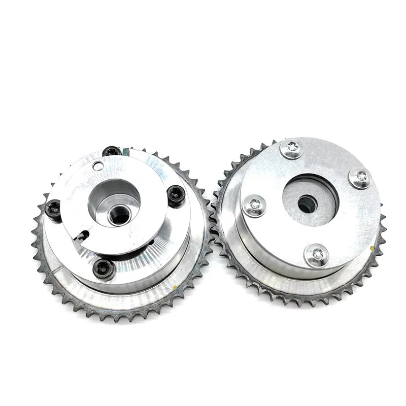 243502E201 24370-2E200 2PCS CVVT timing gears camshaft phase adjuster sprockets for Hyundai Elantra Tucson for Kia Forte
243502E201 24370-2E200 2PCS CVVT timing gears camshaft phase adjuster sprockets for Hyundai Elantra Tucson for Kia Forte