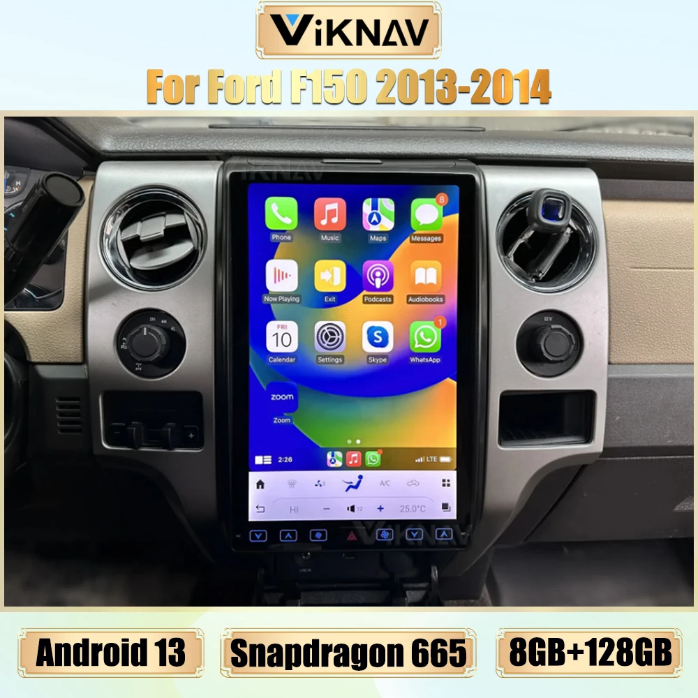 Viknav Android 13 Car Radio For Ford F150 2013-2014 Carplay GPS Navigation Multimedia Player 14.4 Inch Touch Screen Head Unit
Viknav Android 13 Car Radio For Ford F150 2013-2014 Carplay GPS Navigation Multimedia Player 14.4 Inch Touch Screen Head Unit