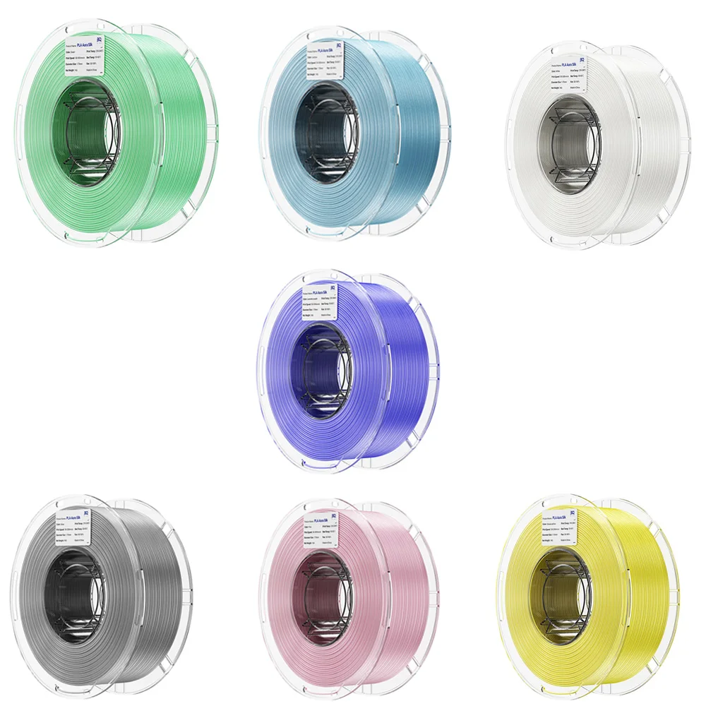BIQU 3D Printer Filament PLA Aura Silk Filament 1.75mm Multicolor Plastic Consumables For BambuLab Creality Most 3D Printer
BIQU 3D Printer Filament PLA Aura Silk Filament 1.75mm Multicolor Plastic Consumables For BambuLab Creality Most 3D Printer