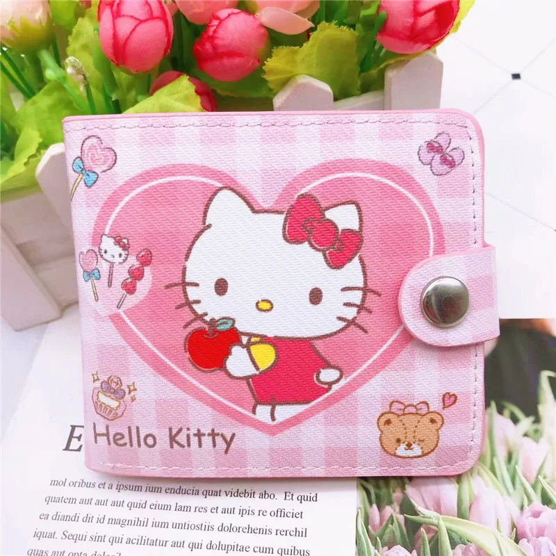 Sanrio Wallet for Women Hello Kitty Cinnamoroll My Melody Kuromi Anime Hasp Coin Purses PU Leather ID Card Holders Girls Wallet
Sanrio Wallet for Women Hello Kitty Cinnamoroll My Melody Kuromi Anime Hasp Coin Purses PU Leather ID Card Holders Girls Wallet