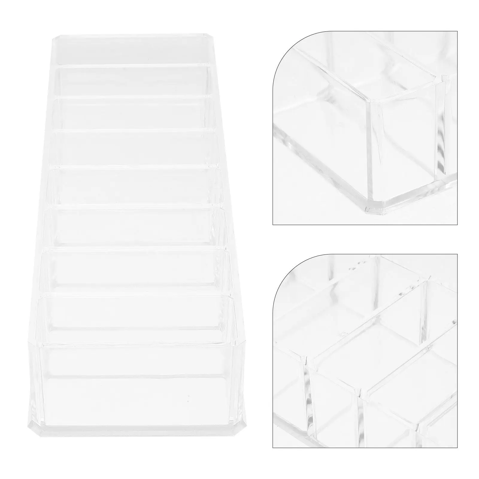 2Pcs Sturdy Ps Eyeshadow Palette Makeup Organizer with Compartment Design Desktop Tidy Storage Box Blusher Powder
2Pcs Sturdy Ps Eyeshadow Palette Makeup Organizer with Compartment Design Desktop Tidy Storage Box Blusher Powder