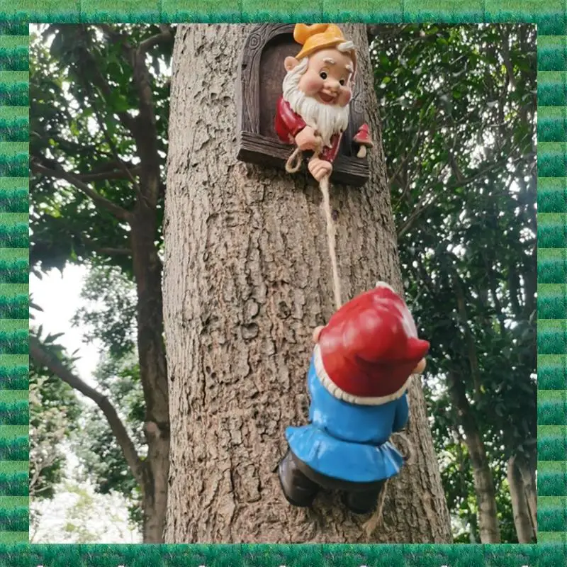 B76A Climbing Gnomes Tree Face Decor Outdoor For Yard, Adorable Gnome Tree Hugger Fairy Door Statue For Tree Easy Install
B76A Climbing Gnomes Tree Face Decor Outdoor For Yard, Adorable Gnome Tree Hugger Fairy Door Statue For Tree Easy Install