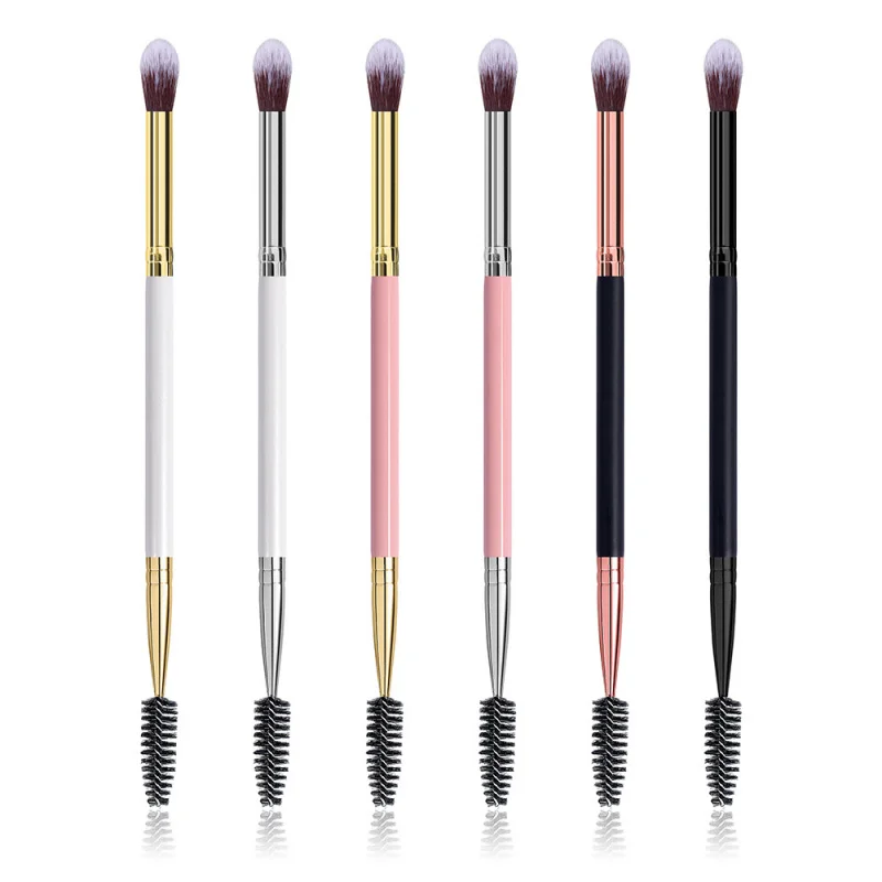 Dual-Ended Eyeshadow & Lash Brush: Soft, Portable Eye Makeup Application
Dual-Ended Eyeshadow & Lash Brush: Soft, Portable Eye Makeup Application