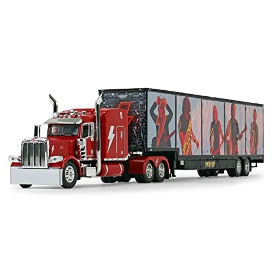 AC/DC: Power/Up Red Peterbilt Model 389 63 Mid-Roof Sleeper with Kentucky Moving Trailer 1/64 Scale Diecast Collectible for Dis
AC/DC: Power/Up Red Peterbilt Model 389 63 Mid-Roof Sleeper with Kentucky Moving Trailer 1/64 Scale Diecast Collectible for Dis