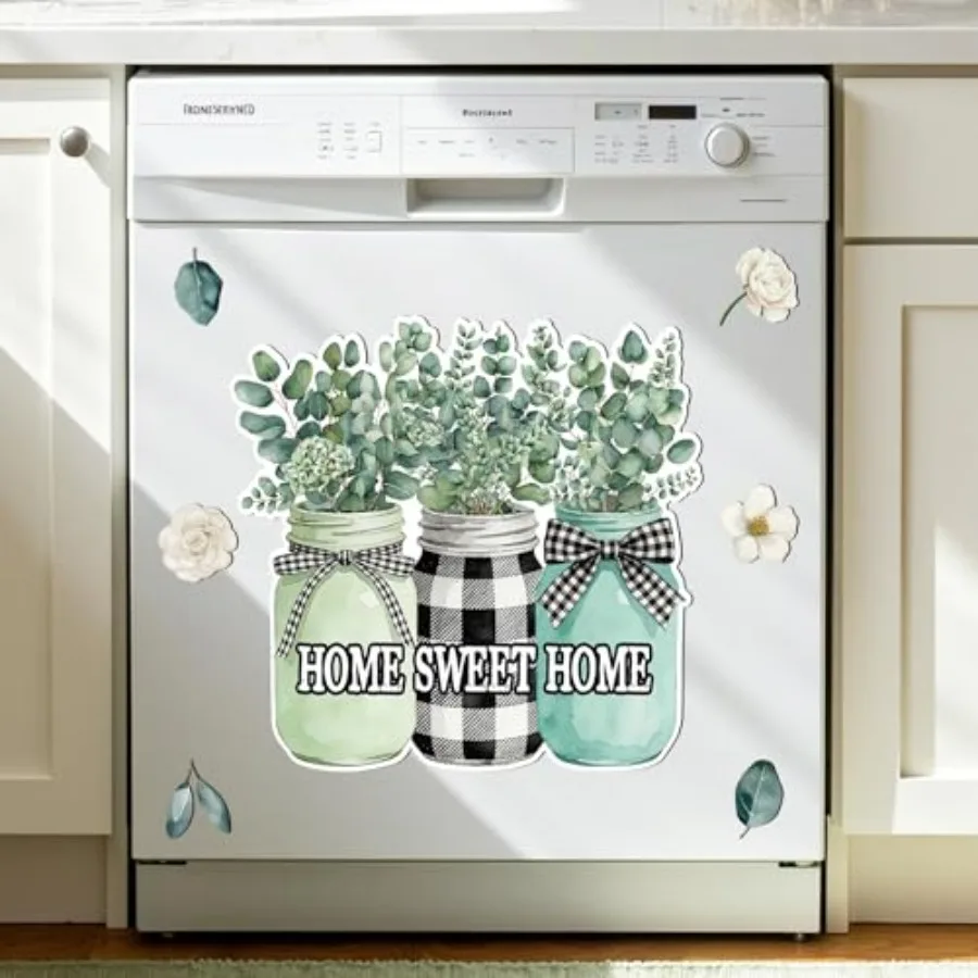 7pcs Sweet Home Dishwasher Magnets Cover Eucalyptus Magnetic Refrigerator Cover Eucalyptus Refrigerator Stickers Magnetic Dishw
7pcs Sweet Home Dishwasher Magnets Cover Eucalyptus Magnetic Refrigerator Cover Eucalyptus Refrigerator Stickers Magnetic Dishw