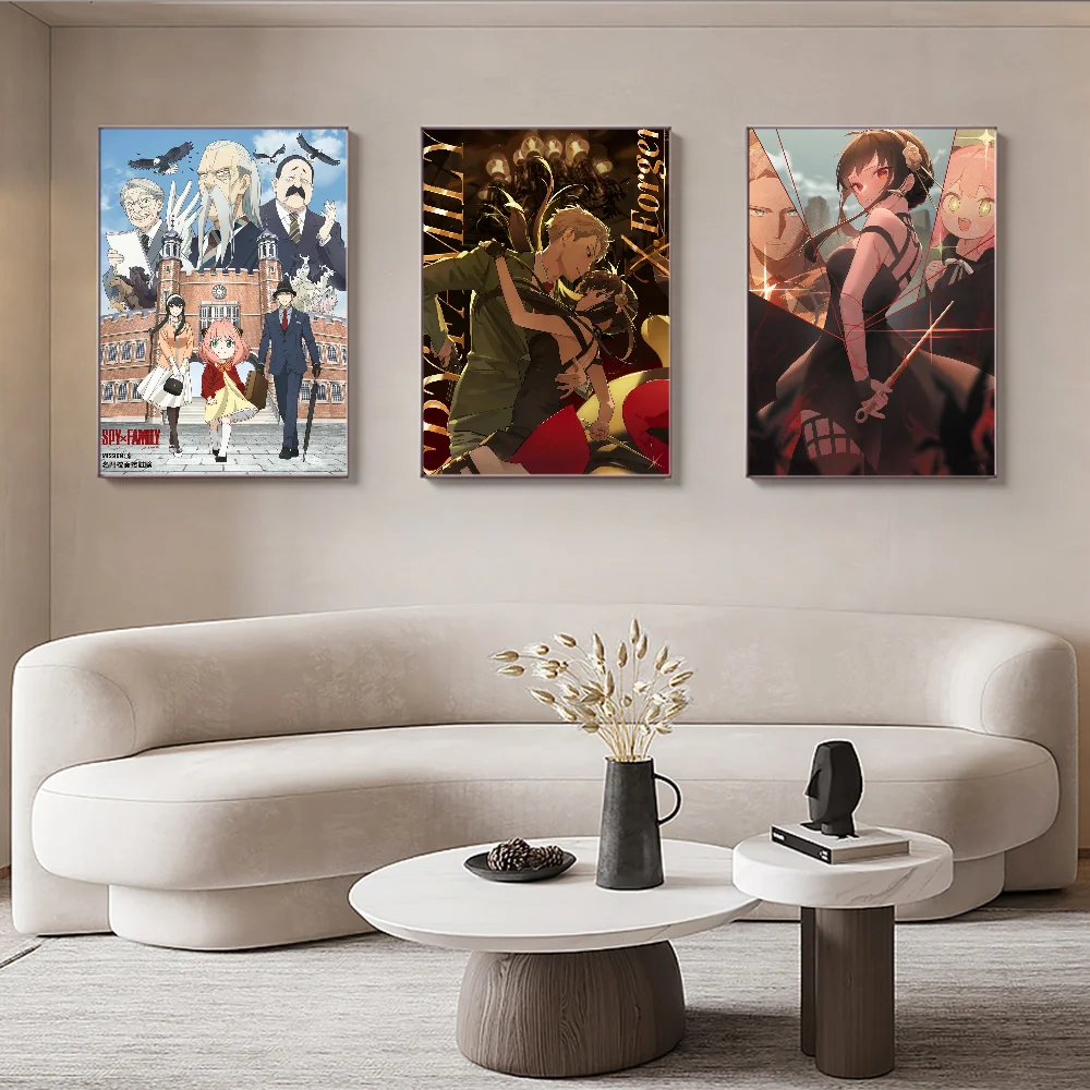 S-SPY F-FAMILY Anime Posters Sticky Waterproof Paper Sticker Coffee House Bar Kawaii Room Decor
S-SPY F-FAMILY Anime Posters Sticky Waterproof Paper Sticker Coffee House Bar Kawaii Room Decor