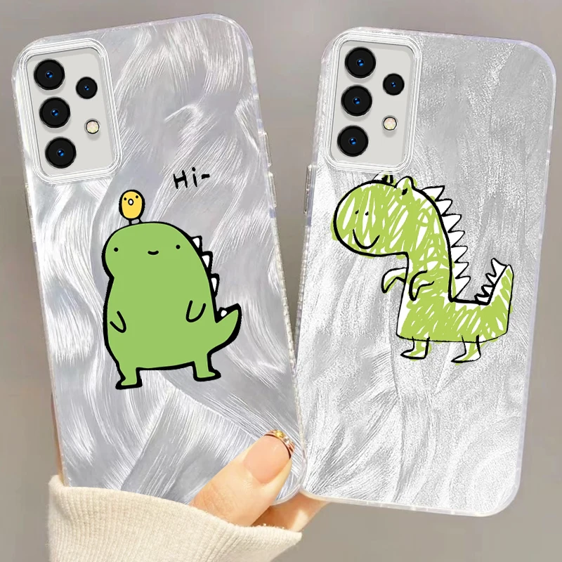 Dinosaur Roars Cute For Samsung A73 A72 A71 A55 A54 A53 A52 A51 A35 A34 A32 A13 A12 A05 A04 5G Feather Yarn Cover Phone Case
Dinosaur Roars Cute For Samsung A73 A72 A71 A55 A54 A53 A52 A51 A35 A34 A32 A13 A12 A05 A04 5G Feather Yarn Cover Phone Case