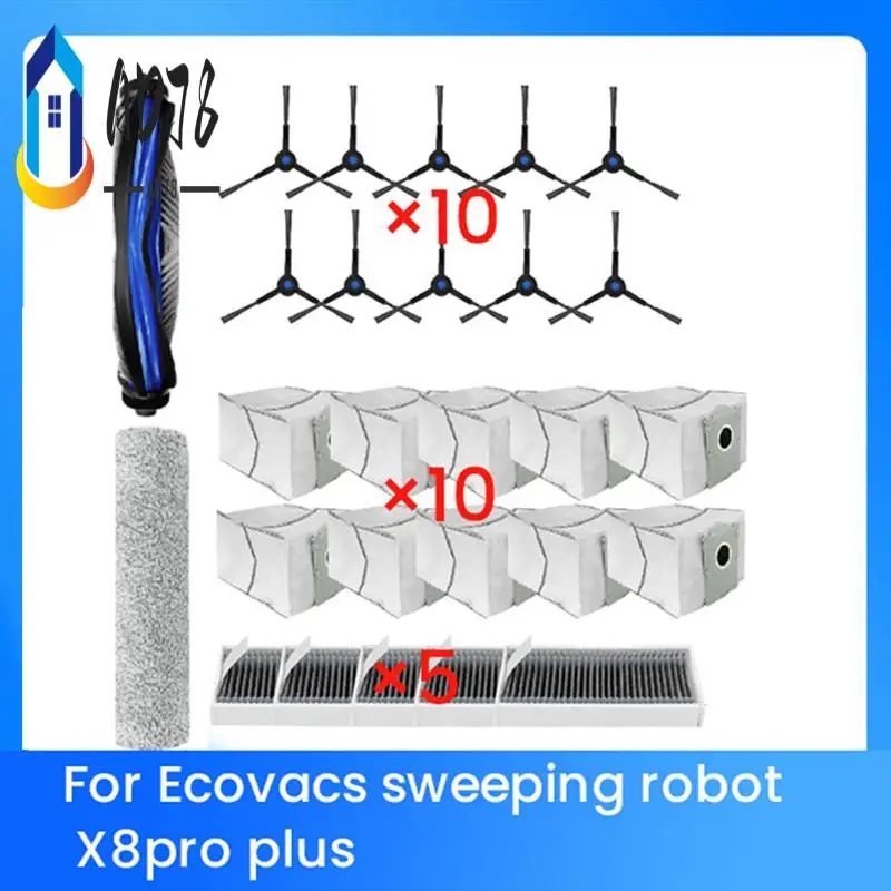 AD78-27 шт. сверхпрочные аксессуары для Ecovacs Deebot X8pro Plus, аксессуары для подметальных машин
AD78-27 шт. сверхпрочные аксессуары для Ecovacs Deebot X8pro Plus, аксессуары для подметальных машин