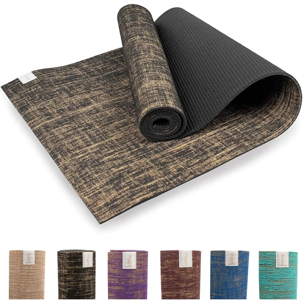 Eco Jute Yoga Mat Biodegradable Non Slip Exercise Floor Mat 72x24 0.2 Inch Thick
Eco Jute Yoga Mat Biodegradable Non Slip Exercise Floor Mat 72x24 0.2 Inch Thick