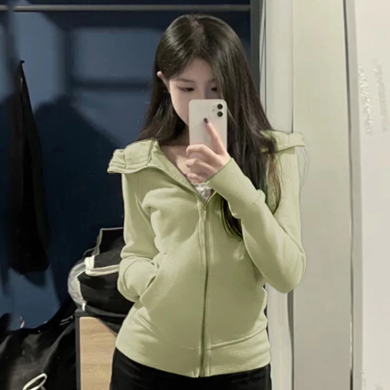 Флисовая толстовка со шляпой, женская гранж Y2K, весенняя эстетичная молодежная одежда, японская блокированная эластичная талия, забавные многослойные нейтральные
Флисовая толстовка со шляпой, женская гранж Y2K, весенняя эстетичная молодежная одежда, японская блокированная эластичная талия, забавные многослойные нейтральные