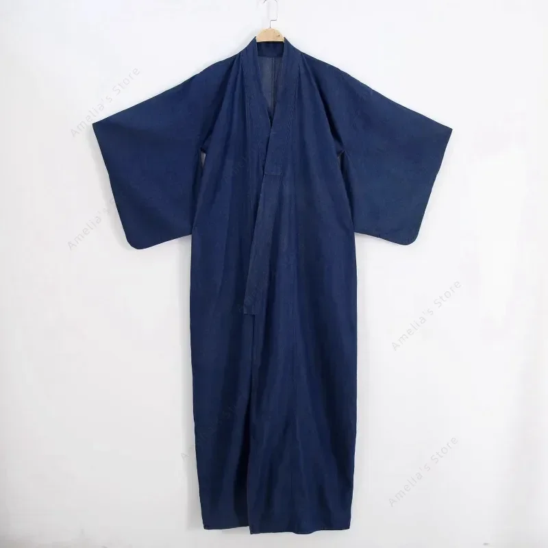 Kimono Denim Japanese Traditional Robe Women's Single Coat 3 Colors 2 Size NEW Dressing Gown
Kimono Denim Japanese Traditional Robe Women's Single Coat 3 Colors 2 Size NEW Dressing Gown