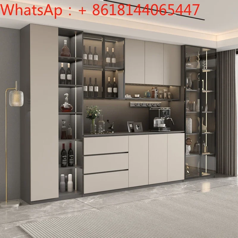 Customized solid wood dining side cabinet integrated against the wall modern simple living room locker dining room wine cabinet
Customized solid wood dining side cabinet integrated against the wall modern simple living room locker dining room wine cabinet