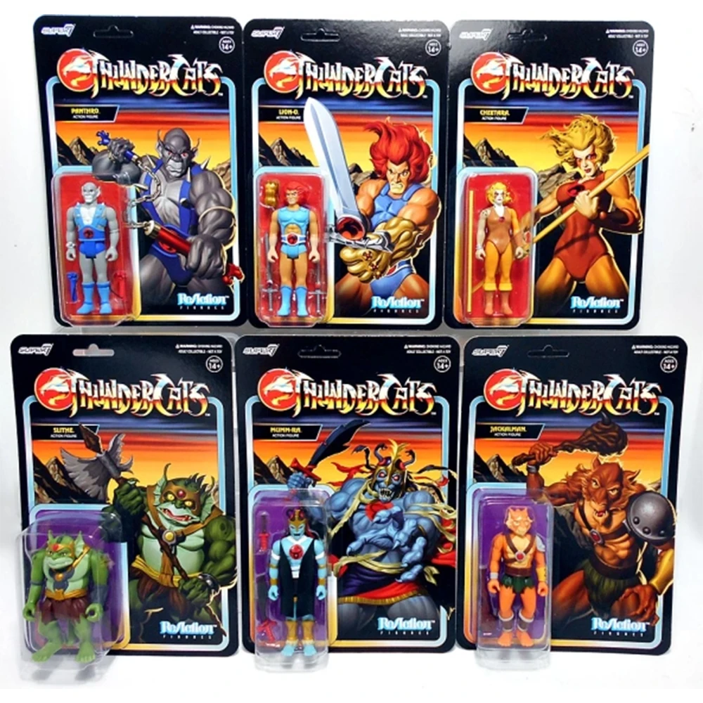 Экшн-фигурка для мальчиков Super7 thunderdogs Cheetara Jackalman Panthro Lion, мульллра, экшн-фигурка
Экшн-фигурка для мальчиков Super7 thunderdogs Cheetara Jackalman Panthro Lion, мульллра, экшн-фигурка