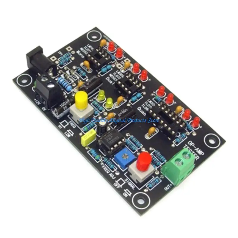 U2JE Safety Enhances Operational Amplifier Tester Including Reverse Polarity Defense & Auto Resetting Fuses for Reliability
U2JE Safety Enhances Operational Amplifier Tester Including Reverse Polarity Defense & Auto Resetting Fuses for Reliability
