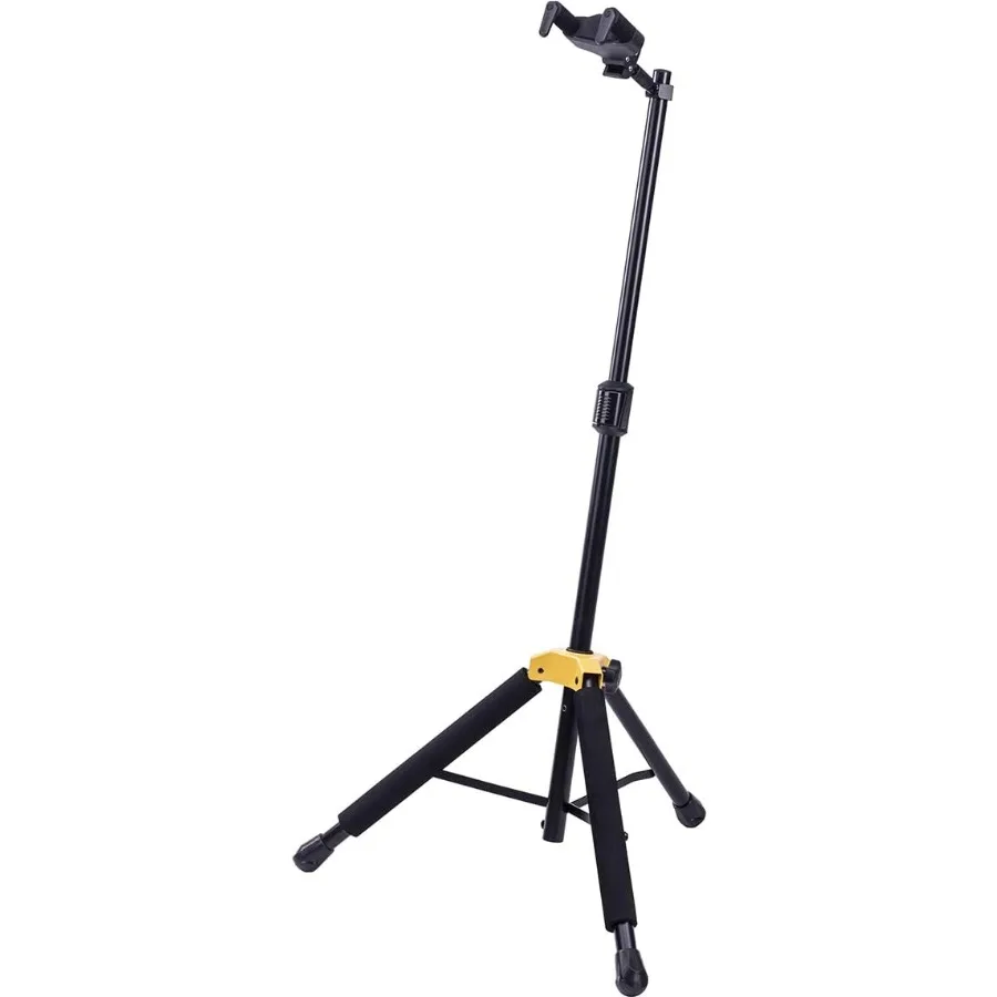 GS415BPLUS AutoGrip System Guitar Stand for Electric Acoustic Guitar with Adjustable Height and Non-Slip Pads in Black
GS415BPLUS AutoGrip System Guitar Stand for Electric Acoustic Guitar with Adjustable Height and Non-Slip Pads in Black