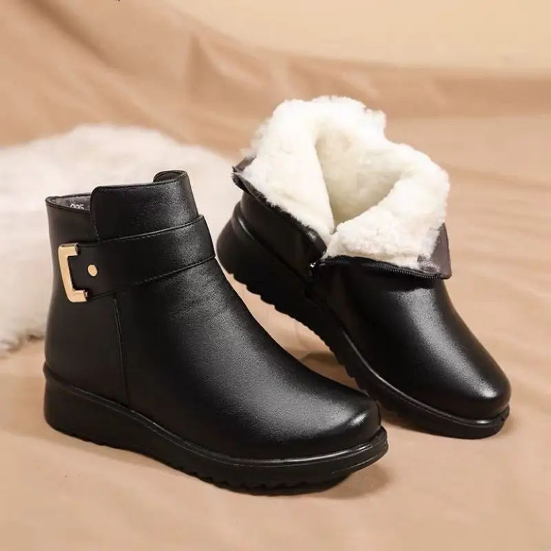 Women Ankle Boots Plush Short Tube Flat Soled Snow Boots 2026 Autumn/winter New Simple Retro Zipper Warm Casual Cotton Boots
Women Ankle Boots Plush Short Tube Flat Soled Snow Boots 2026 Autumn/winter New Simple Retro Zipper Warm Casual Cotton Boots