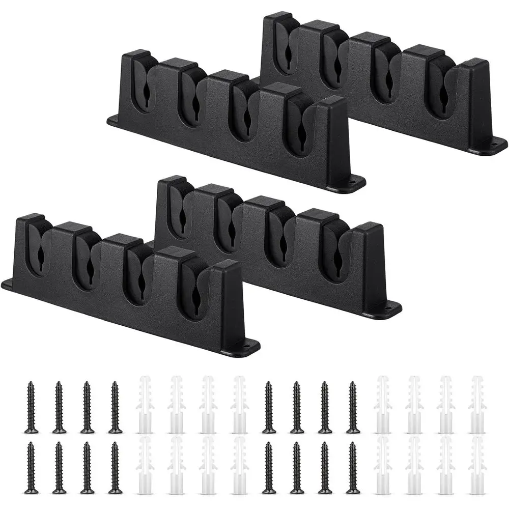 4-Piece Fishing Boat Wall Mount Rod Holders - Horizontal EVA Foam Garage Rack for Summer Boating Accessories
4-Piece Fishing Boat Wall Mount Rod Holders - Horizontal EVA Foam Garage Rack for Summer Boating Accessories