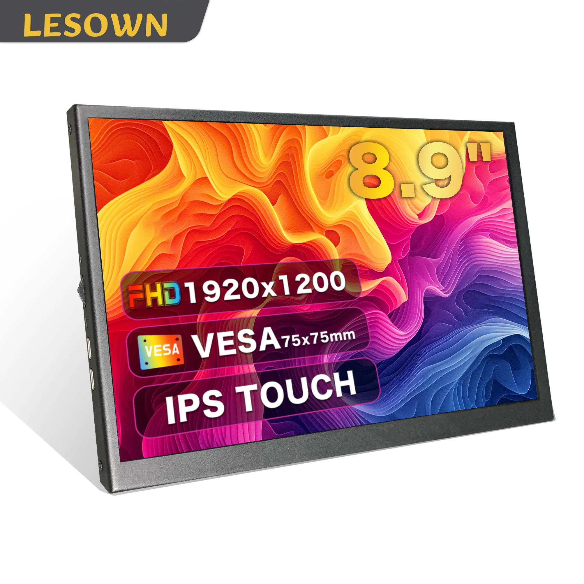 LESOWN 8.9'' Mini External Monitor 1920x1200 IPS Lightweight USB-C Powered Display Compact & Portable for Laptop PC and Gaming
LESOWN 8.9'' Mini External Monitor 1920x1200 IPS Lightweight USB-C Powered Display Compact & Portable for Laptop PC and Gaming