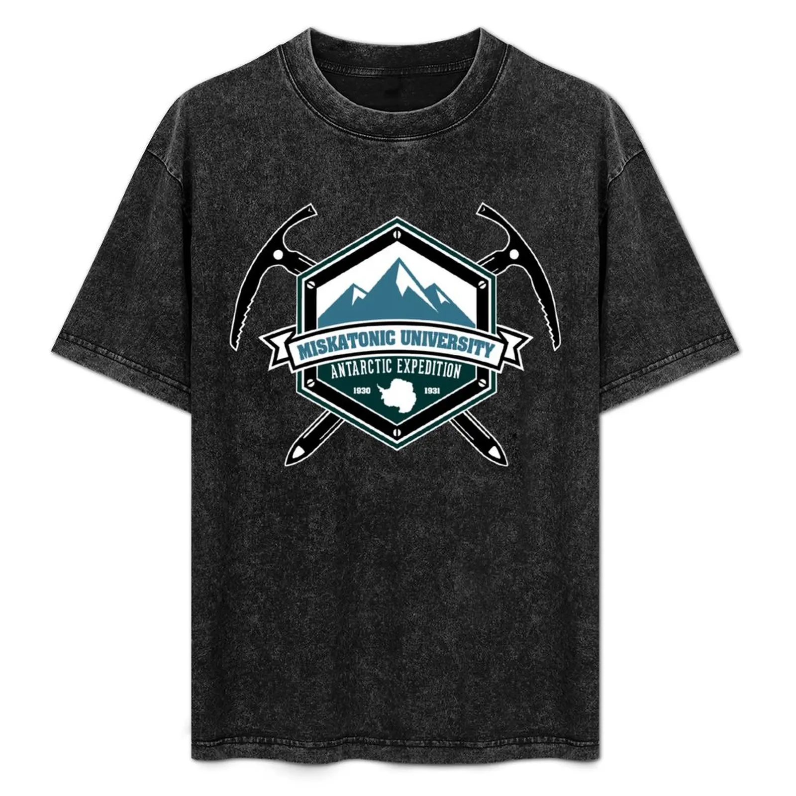 Miskatonic University Antarctic Expedition T-Shirt Sports Casual Short Sleeve Cotton Tee
Miskatonic University Antarctic Expedition T-Shirt Sports Casual Short Sleeve Cotton Tee