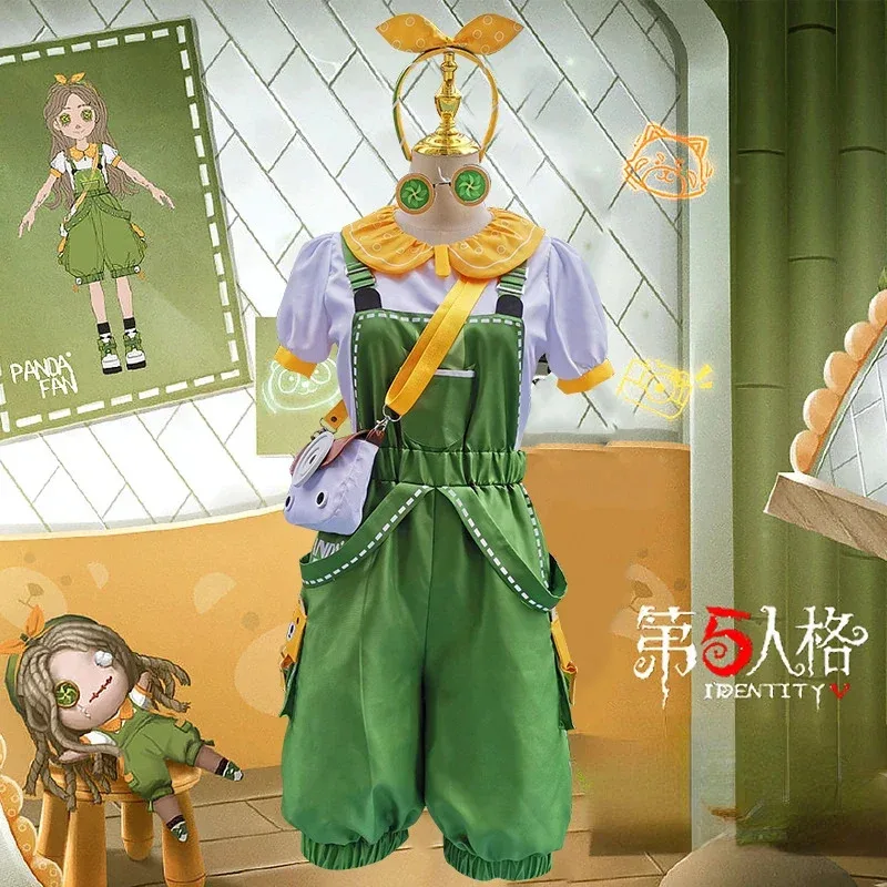 Bear's Den Game Identity V Gardener Emma Woods Cosplay Costume Survivors Little Girl Green Suit for Adult Clothing Par New 2025
Bear's Den Game Identity V Gardener Emma Woods Cosplay Costume Survivors Little Girl Green Suit for Adult Clothing Par New 2025
