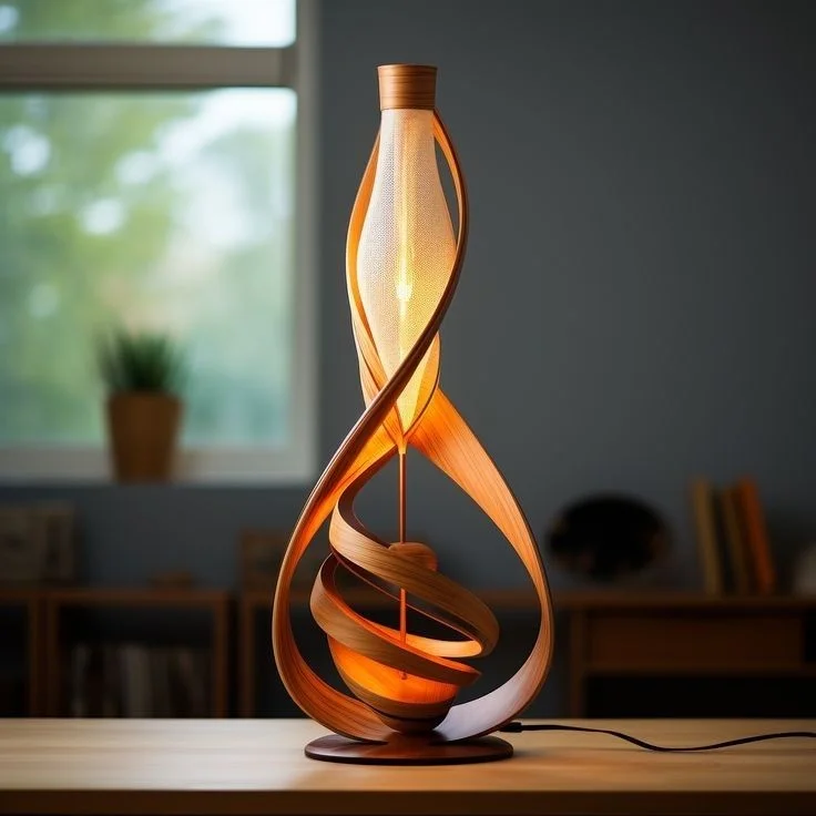 !@Handcrafted Solid Wood Engraved Table Lamp with Twisted Frame and Fabric Shade H70cm Modern Home Decor Lighting
!@Handcrafted Solid Wood Engraved Table Lamp with Twisted Frame and Fabric Shade H70cm Modern Home Decor Lighting