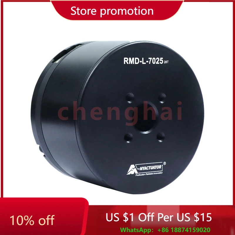 BLDC Myactuator RMD-L-7025 Микродвигатель постоянного тока Бесщеточный серводвигатель Автомобиль PTZ для сотруднического робота Четвероногий робот-дрон для собак
BLDC Myactuator RMD-L-7025 Микродвигатель постоянного тока Бесщеточный серводвигатель Автомобиль PTZ для сотруднического робота Четвероногий робот-дрон для собак