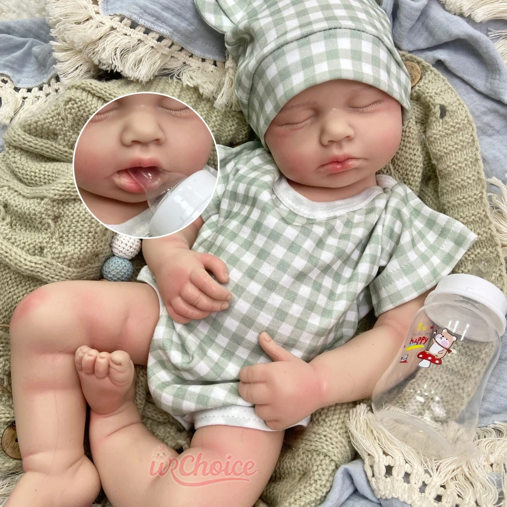 50cm Can Open Mouth Loulou Silicone Reborn Baby Doll Real Newborn Soft To Hold Warm Companion For Elderly And Lonely Seniors
50cm Can Open Mouth Loulou Silicone Reborn Baby Doll Real Newborn Soft To Hold Warm Companion For Elderly And Lonely Seniors
