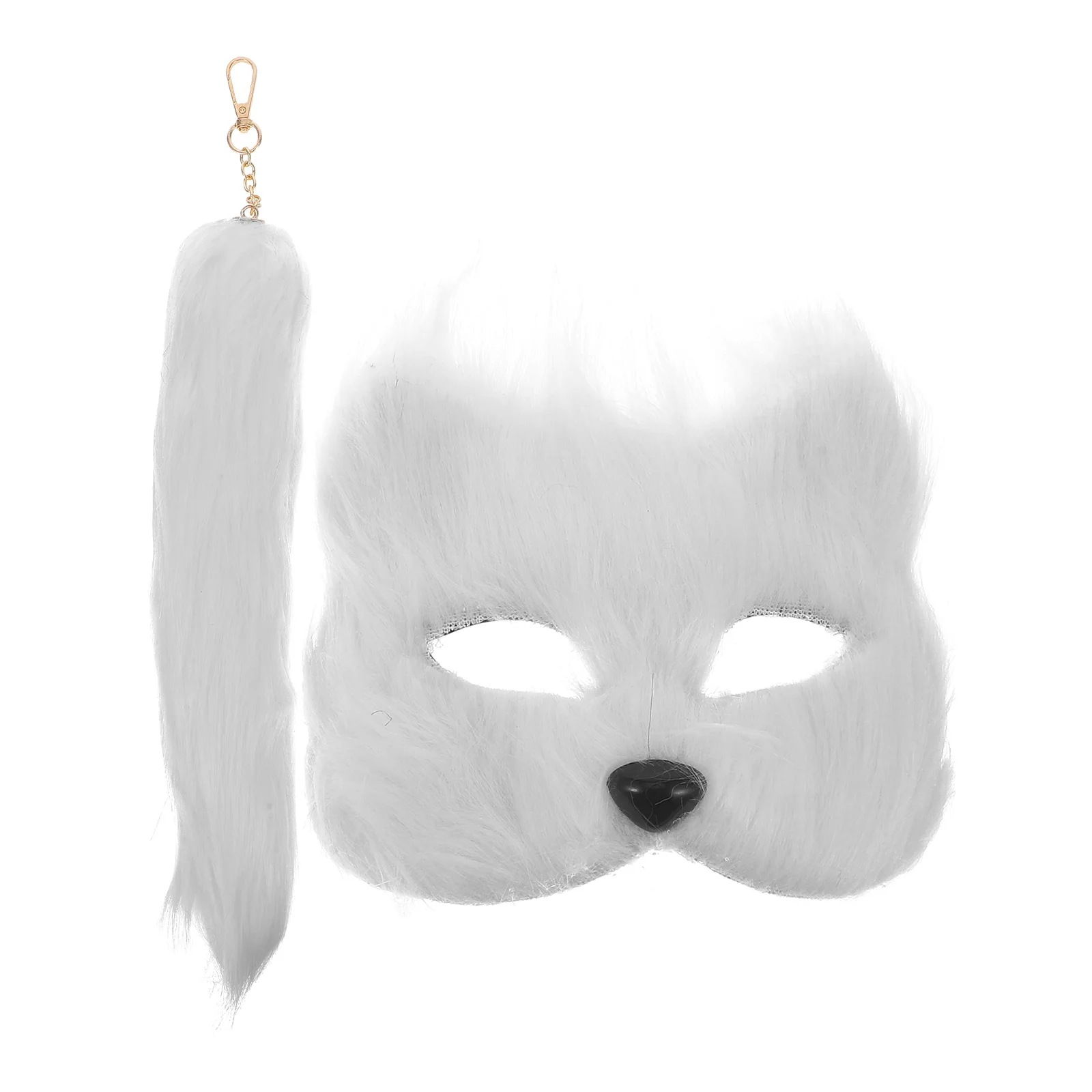 Mask Tail Set Halloween Animal Ears Face Props Lightweight Sturdy Costume Accessories Masquerade Party Cosplay
Mask Tail Set Halloween Animal Ears Face Props Lightweight Sturdy Costume Accessories Masquerade Party Cosplay