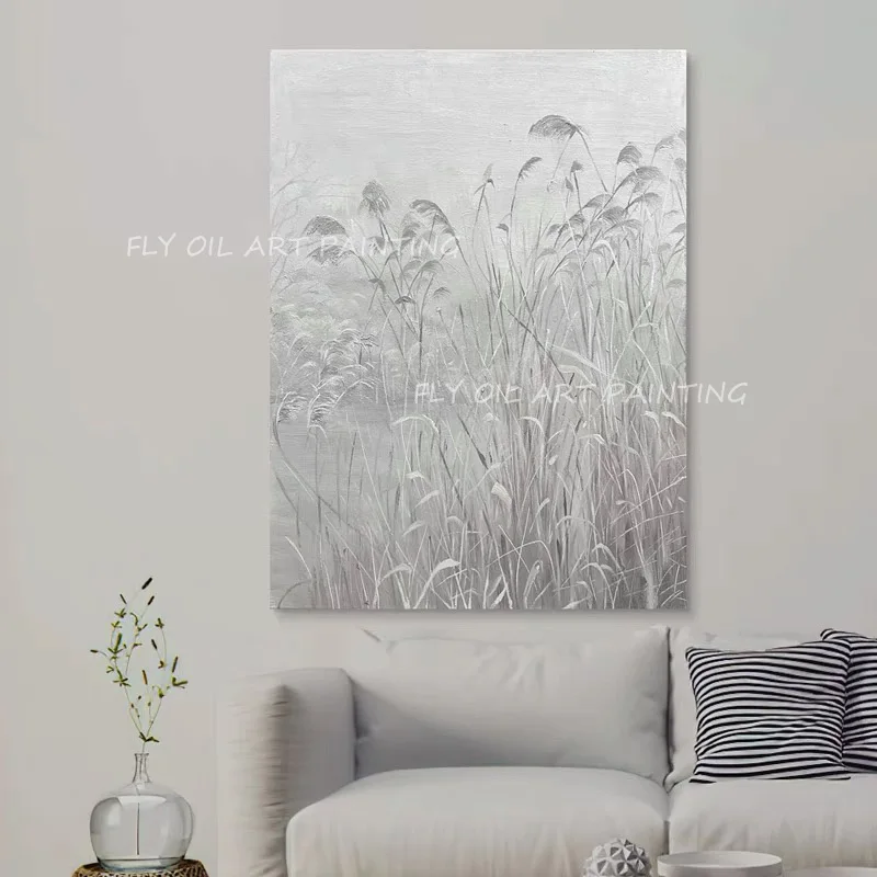 100% Handmade grey simple pure canvas thick knife landscape artwork picture Oil Painting As A Gift For Home Decoration Artwork
100% Handmade grey simple pure canvas thick knife landscape artwork picture Oil Painting As A Gift For Home Decoration Artwork