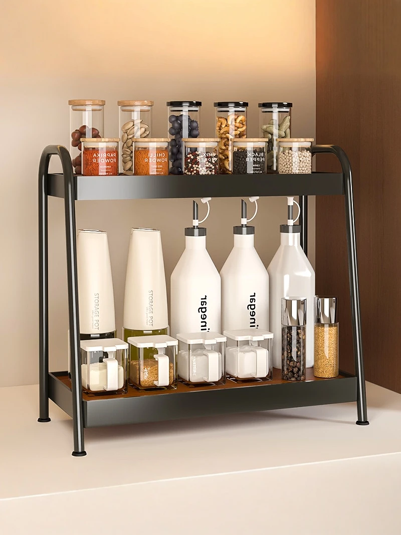 Kitchen Condiment Storage Box Organizer elf for Stove Side Soy Sauce Vinegar Display Ra Countertop Multi-layer Holder
Kitchen Condiment Storage Box Organizer elf for Stove Side Soy Sauce Vinegar Display Ra Countertop Multi-layer Holder