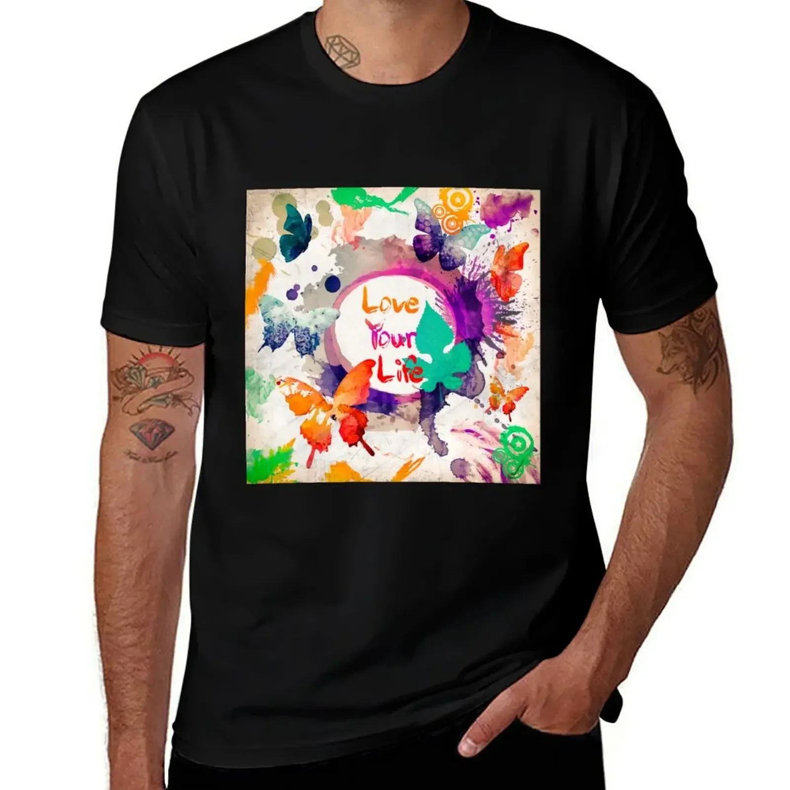 Love Your Life T-Shirt Street Wear Designer Shirts Sports Fans Baggy Shirts Mens White T Shirts
Love Your Life T-Shirt Street Wear Designer Shirts Sports Fans Baggy Shirts Mens White T Shirts