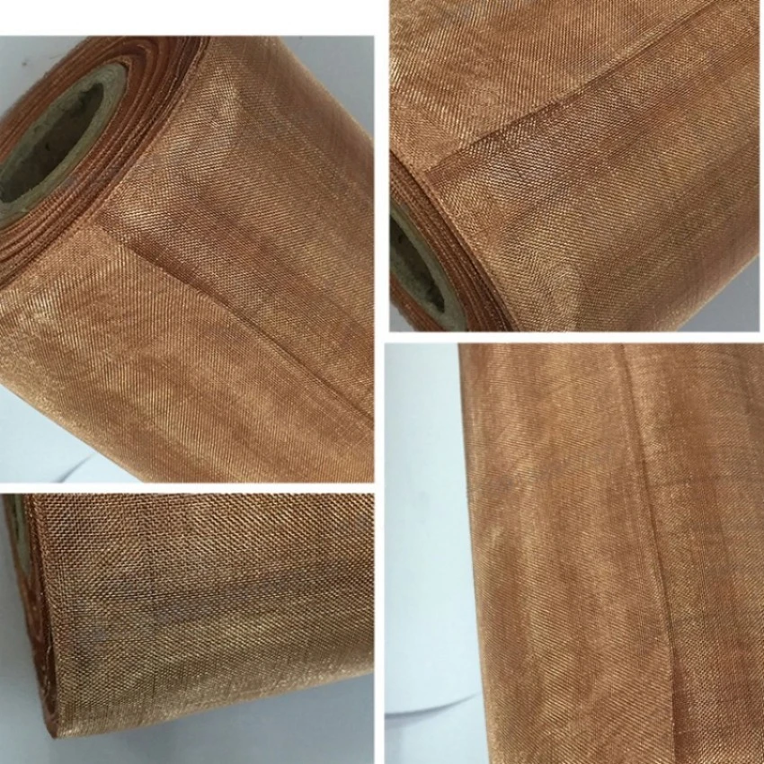 20 60 80 100 150 200 mesh brass mesh copper wire mesh paint filter screen electromagnetic signal screen e
20 60 80 100 150 200 mesh brass mesh copper wire mesh paint filter screen electromagnetic signal screen e