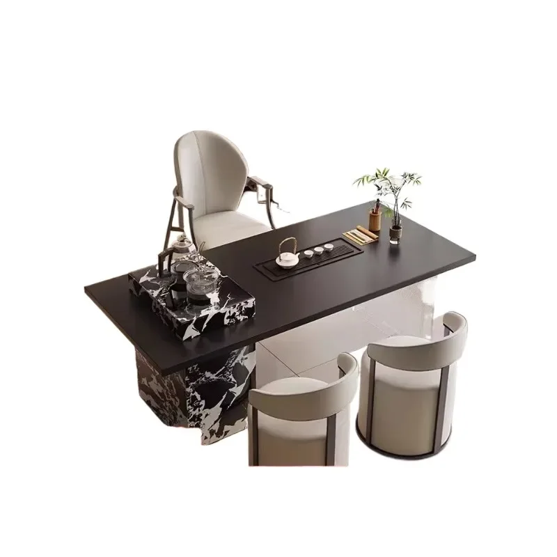 Rock slab tea table, living room, home tea set, tea table, a complete set of light luxury high-end coffee table
Rock slab tea table, living room, home tea set, tea table, a complete set of light luxury high-end coffee table