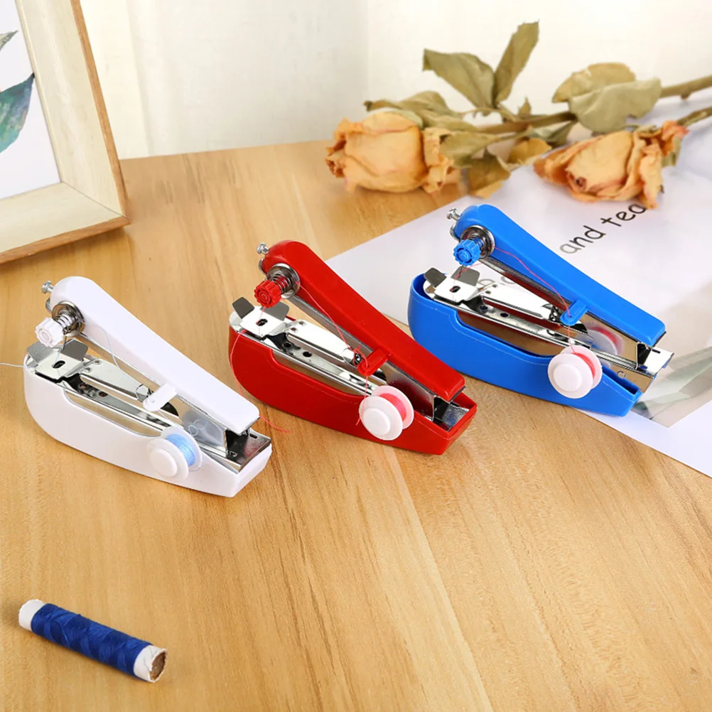 3Pcs Portable Mini Sewing Machine Handheld Professional Sewing Tool for Home Travel
3Pcs Portable Mini Sewing Machine Handheld Professional Sewing Tool for Home Travel