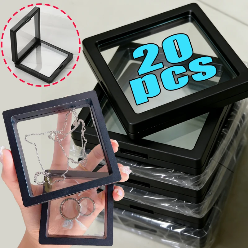1-20pcs Transparent PE Film Jewelry Box Necklace Earring Display Plastic Storage Box Dustproof and Anti-oxidation
1-20pcs Transparent PE Film Jewelry Box Necklace Earring Display Plastic Storage Box Dustproof and Anti-oxidation