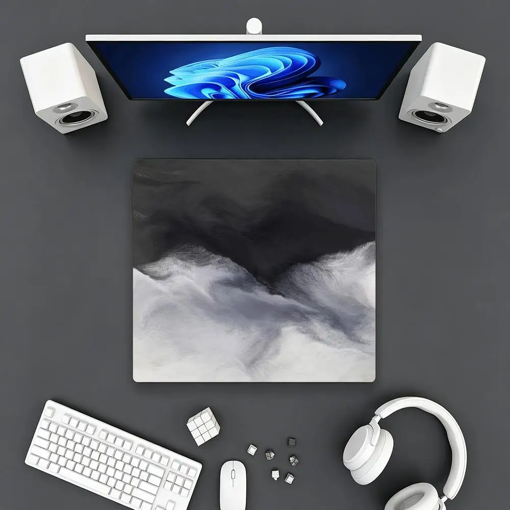 Abstract ink fluid mouse pad Minimalist cloud texture large desk pad Anti-slip computer keyboard pad
Abstract ink fluid mouse pad Minimalist cloud texture large desk pad Anti-slip computer keyboard pad