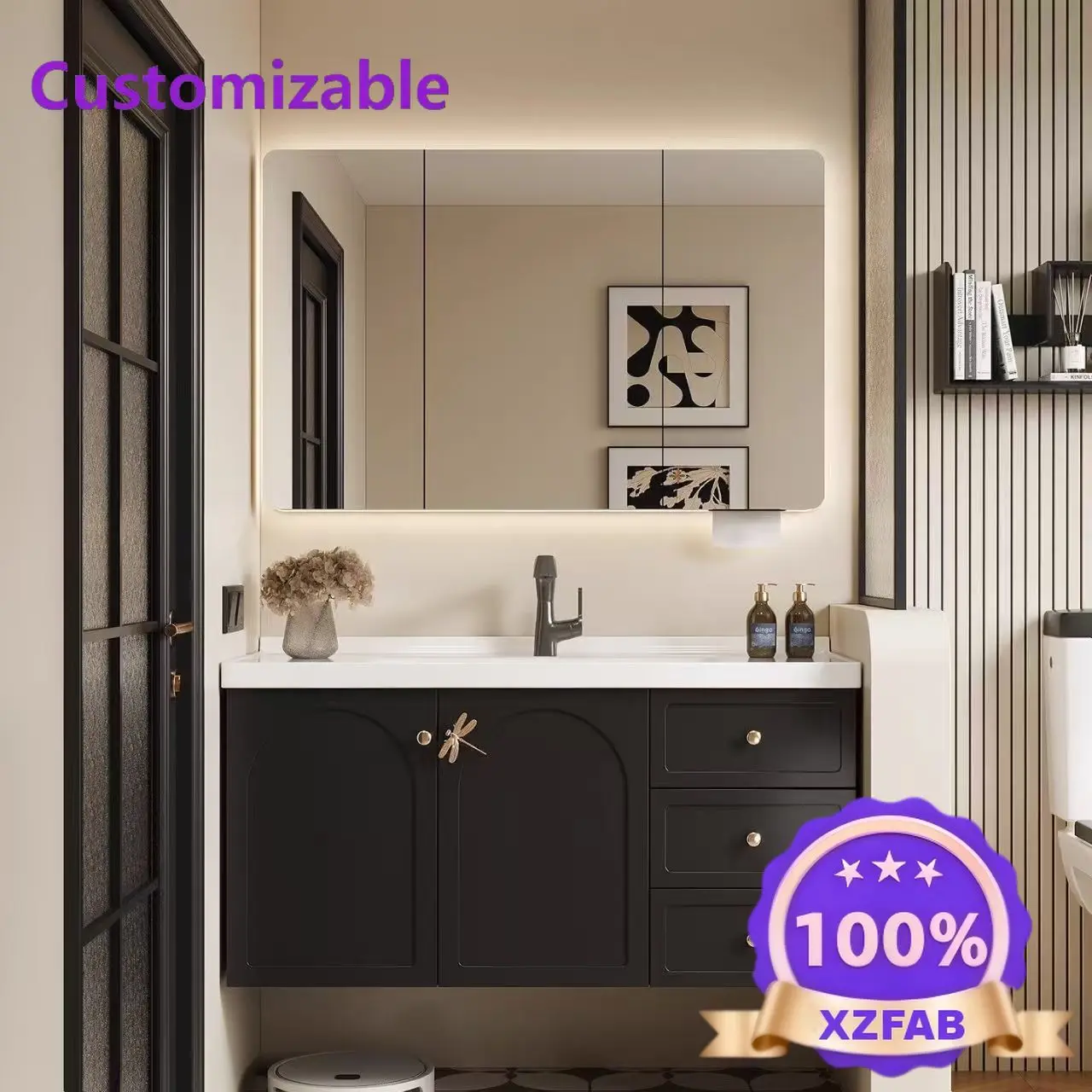 Factory Direct 2026 Antique French oak washbasin Chinese retro wash ceramic integrated bathroom washbasin combined bathroom cabi
Factory Direct 2026 Antique French oak washbasin Chinese retro wash ceramic integrated bathroom washbasin combined bathroom cabi
