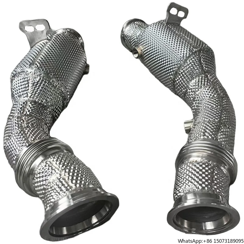 High Performance and Quality Downpipe for C43/E43/GLC43 Stainless Steel High Flow Catted Downpipe Exhaust Syst
High Performance and Quality Downpipe for C43/E43/GLC43 Stainless Steel High Flow Catted Downpipe Exhaust Syst