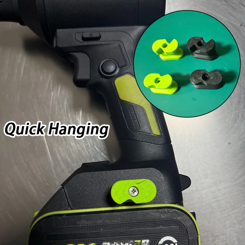 Power Tools Quick Hanging 3D Printing Portable Electric Drill Hanging Kit Hardware Fast Hook Organizer for Wolf Spider/Godkin
Power Tools Quick Hanging 3D Printing Portable Electric Drill Hanging Kit Hardware Fast Hook Organizer for Wolf Spider/Godkin