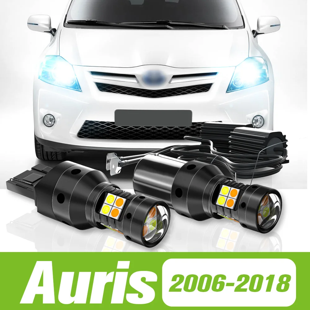 2pcs For Toyota Auris E15 E18 2006-2018 Dual Mode LED Turn Signal+Daytime Running Light DRL 2011 2012 2014 2015 2016 Accessories
2pcs For Toyota Auris E15 E18 2006-2018 Dual Mode LED Turn Signal+Daytime Running Light DRL 2011 2012 2014 2015 2016 Accessories