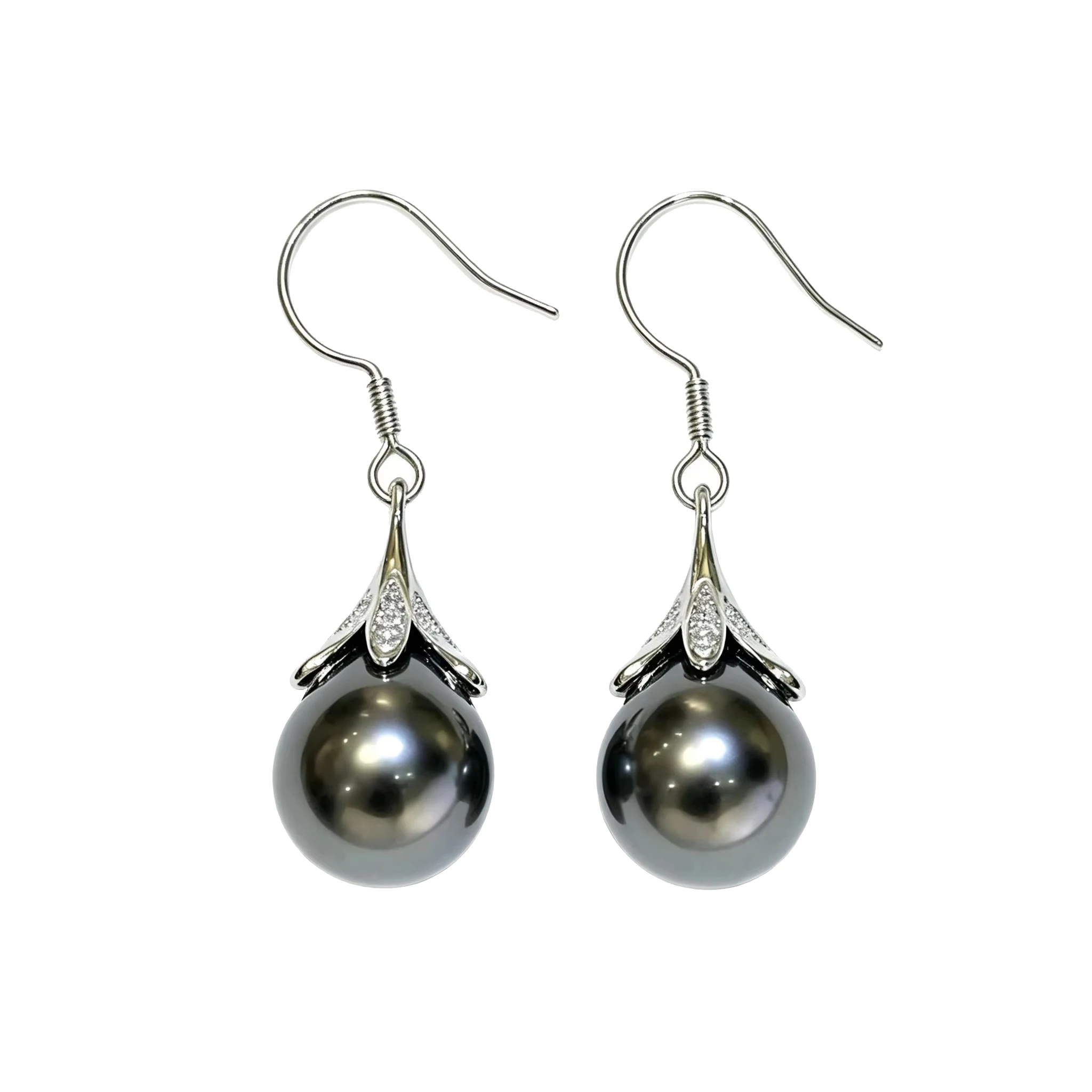 Long 925 Streling Silver Tahiti Pearl Earrings Woman,Wedding Natural Black Tahitian Pearl Earrings Gift Wife Engagement Gift
Long 925 Streling Silver Tahiti Pearl Earrings Woman,Wedding Natural Black Tahitian Pearl Earrings Gift Wife Engagement Gift