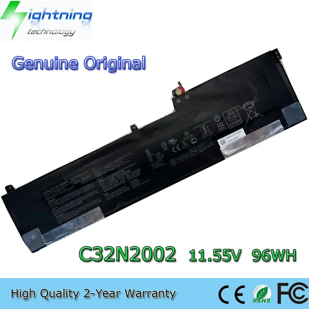 Новый оригинальный аккумулятор для ноутбука C32N2002 11,55 В 96 Втч для Asus ZenBook Flip 15 UX535LI UX564EH UX564EI 3ICP7/54/64-2 и т. д.
Новый оригинальный аккумулятор для ноутбука C32N2002 11,55 В 96 Втч для Asus ZenBook Flip 15 UX535LI UX564EH UX564EI 3ICP7/54/64-2 и т. д.