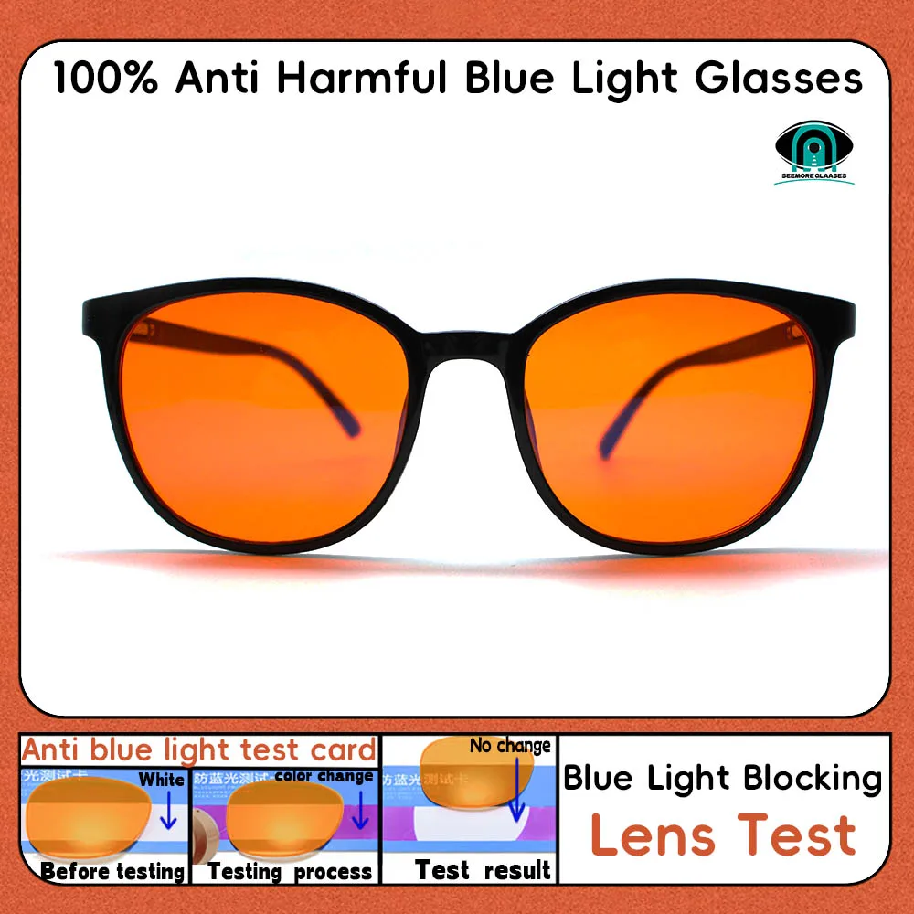 Computer glasses 100% anti blue light glasses red lenses orange lenses fashionable ultra light luxury glasses reading glasses
Computer glasses 100% anti blue light glasses red lenses orange lenses fashionable ultra light luxury glasses reading glasses