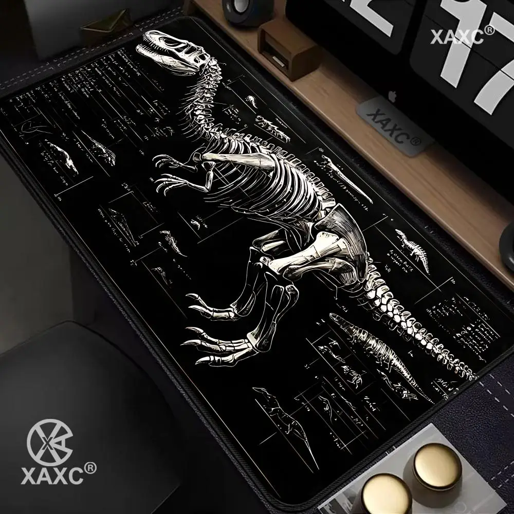 XXL Dinosaur Tech Gaming Desk Mat | Black White Skeleton Non-Slip Rubber Extended Pad for PC Office Gamers HYBXXC
XXL Dinosaur Tech Gaming Desk Mat | Black White Skeleton Non-Slip Rubber Extended Pad for PC Office Gamers HYBXXC
