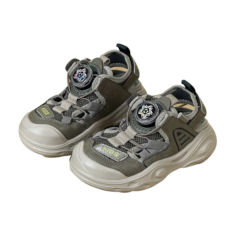 Summer Children Boy Girls New Fashionable Hollow Breathable Mesh Anti-kick Shoes Kids Toddler Versatile Outdoor Sports Sandals
Summer Children Boy Girls New Fashionable Hollow Breathable Mesh Anti-kick Shoes Kids Toddler Versatile Outdoor Sports Sandals