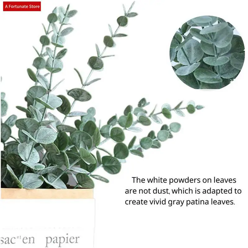 60Pcs Artificial Eucalyptus Stems Leaves Fake Gray Green Eucalyptuses Plant Branches Faux Greenery Stems For Wedding-A78G
60Pcs Artificial Eucalyptus Stems Leaves Fake Gray Green Eucalyptuses Plant Branches Faux Greenery Stems For Wedding-A78G